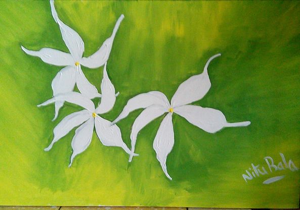 white flowers-Nitu Bala bala