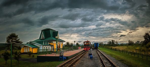 The Children`s Railway-Edward Metlinov