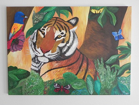 La force du tigre-Celine Domecq