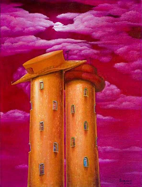  two towers-Karen Babanni