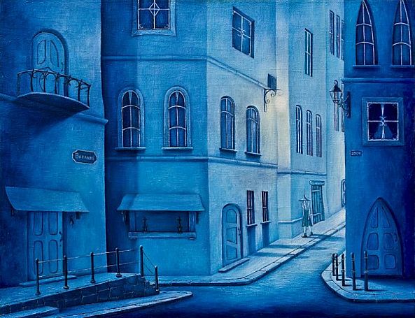  blue street-Karen Babanni