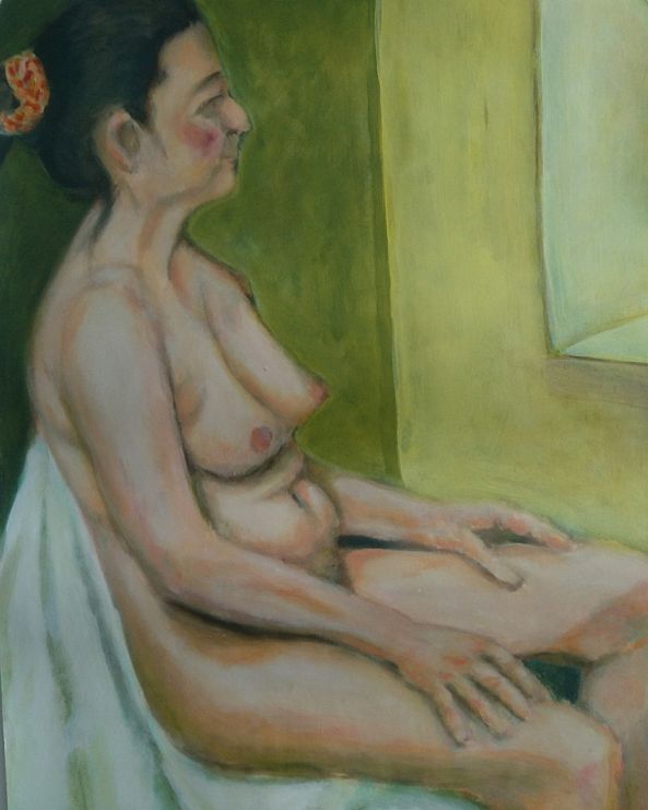 Seated Nude-Kenneth Friend