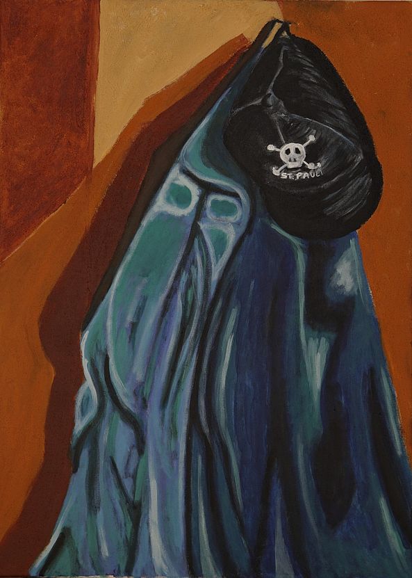 Self Portrait, Textile-Kenneth Friend