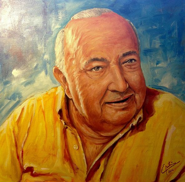 Portrait "My father"-EDUARDO BATAN
