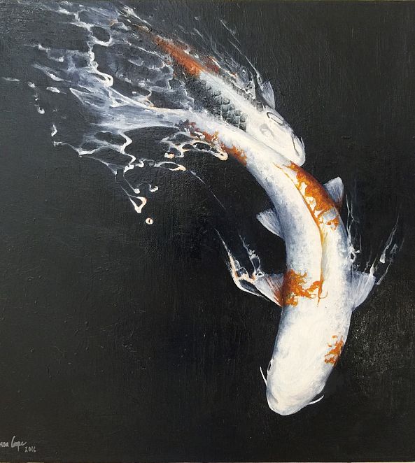 Koi: George with Kojak-Theresa Cooper