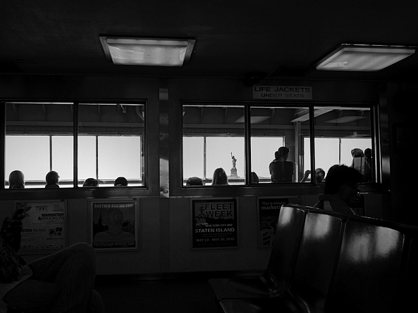 Liberty, behind the window-Charlie Wayne