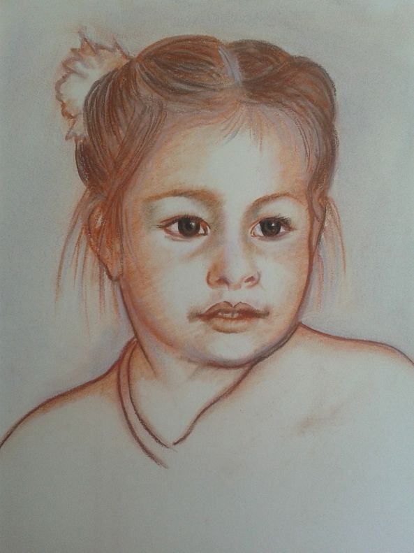 Portrait d'une enfant-Nikita Victoriya