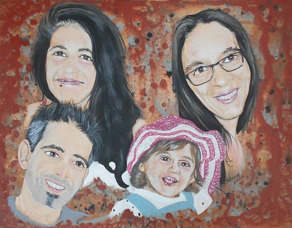 Ma soeur et sa petite famille-steeve chiasson