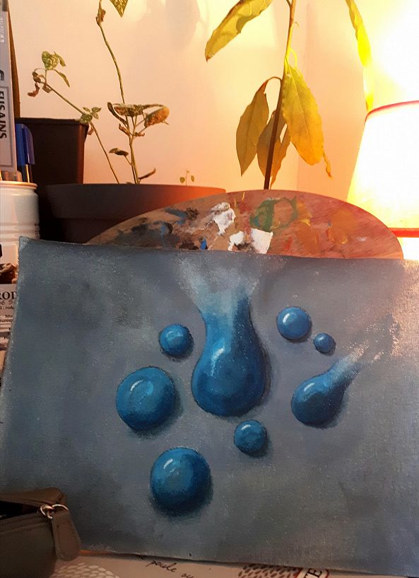 First Painting-Kana Cuvina