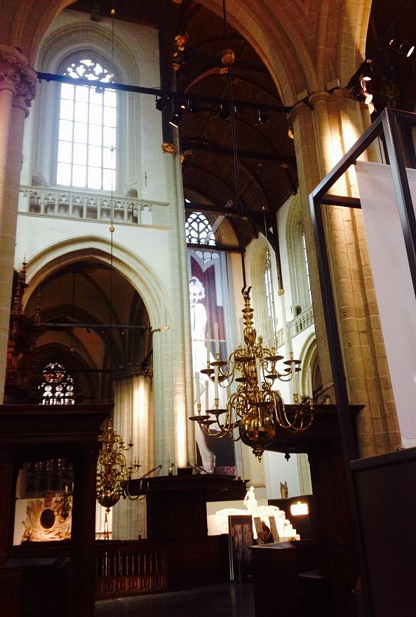 Marilyn in a church, Amsterdam octobre 2016-Patrick Witthoff