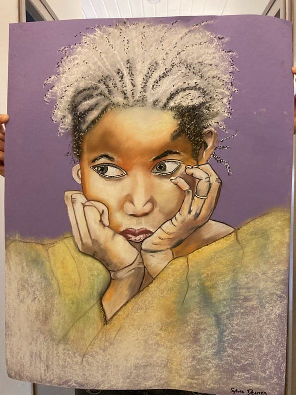 pensive -Sylvie Delmer