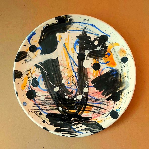 ASSIETTE 6-MICHEL RABANELLY