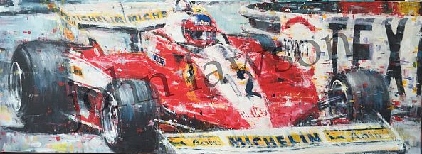 Gilles Villeneuve at Monaco-John Lawson