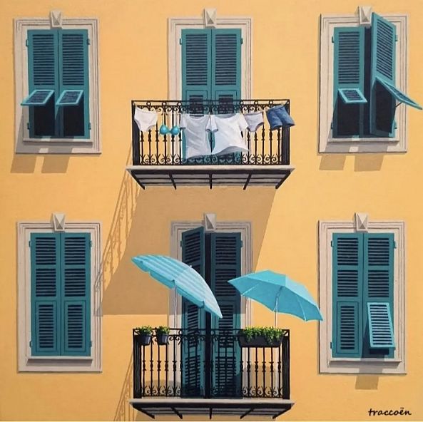 Tuscan facade-Thierry Traccoën