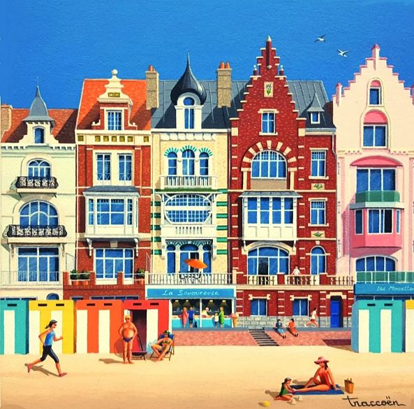 Façades de Malo-Les-Bains-Thierry Traccoën