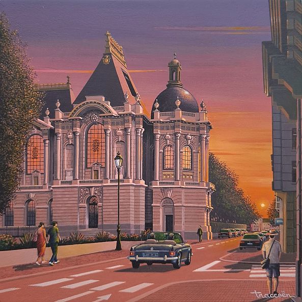 Soir d’été au Palais des Beaux Arts-Thierry Traccoën