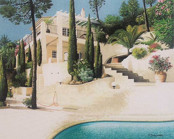 Villa in the French Riviera-Thierry Traccoën