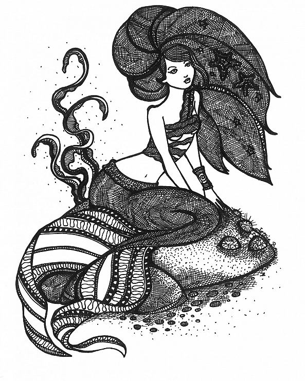 Mermaid-Jessie's Art