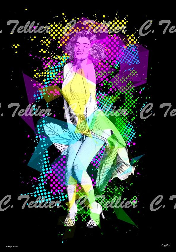 Marilyn Monroe-Tellier Christophe