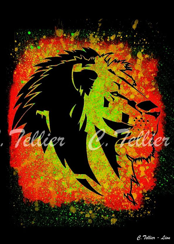 Lion Tribal-Tellier Christophe