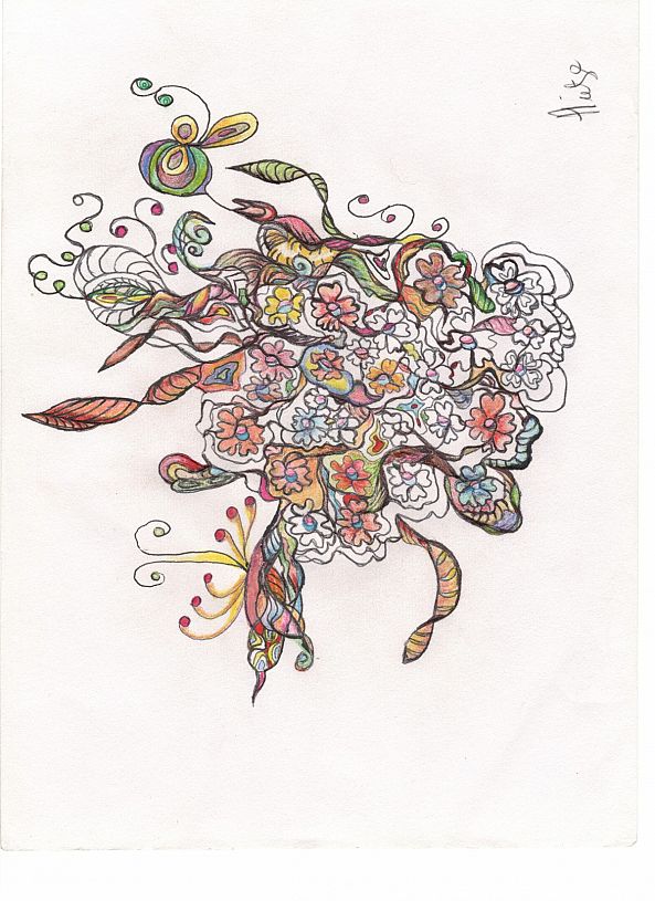 Flower Doodle-Tegwyn Fietze