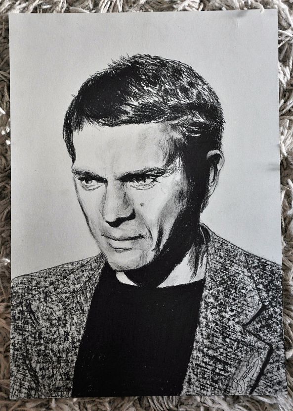 Steve McQueen-Laurine Burlion 
