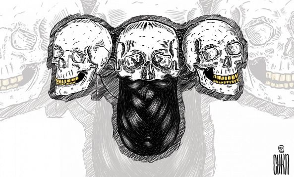 3 skulls 1 beard-Zorian Dimitrov
