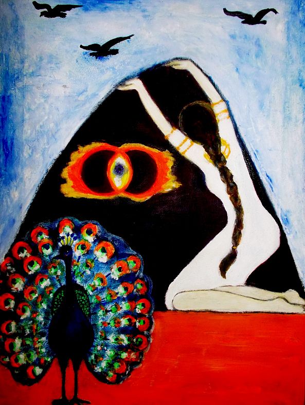 BLUE PAON-elena buftea