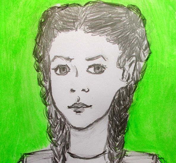 selfportrait in childhood-elena buftea
