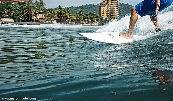 Jaco beach surfing session-Martin Martel