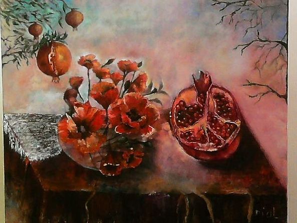 pomegranates-Maia Aleksidze