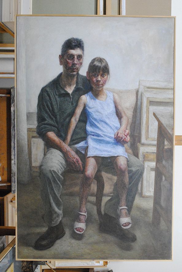 Portrait of N. and K.-Apostolos Flegkas