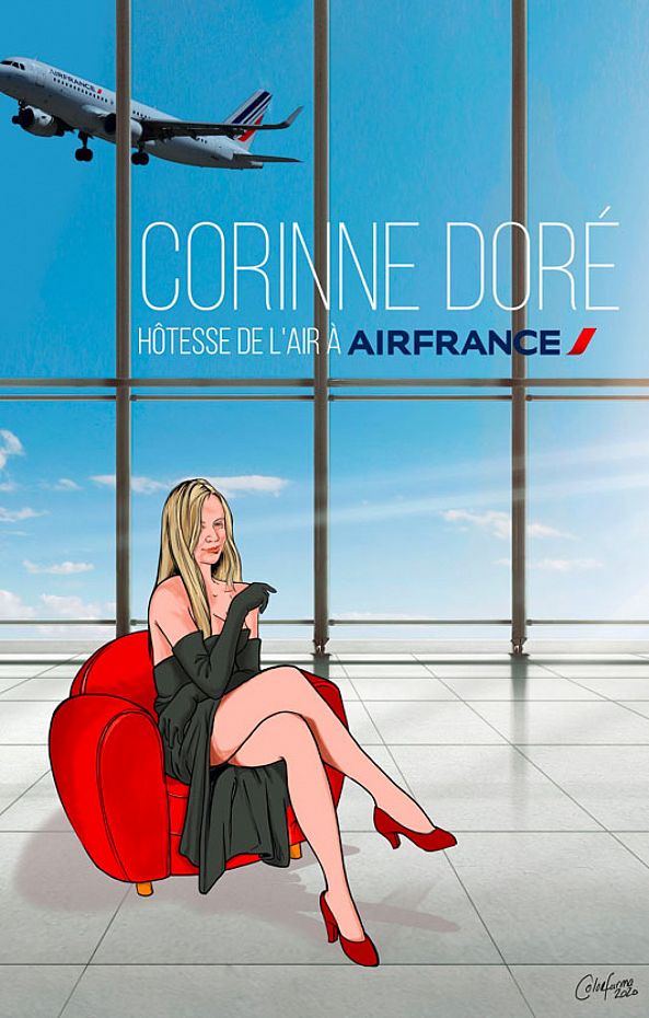 Corinne Doré-Farid Mahiedine