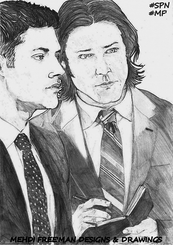 SUPERNATURAL Drawing-#MF' Drawings