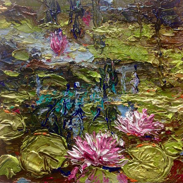 The Lily Pond-Ursula Lampron