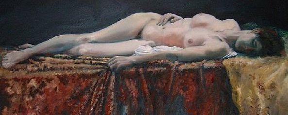 sleeping nude-Tom Brown