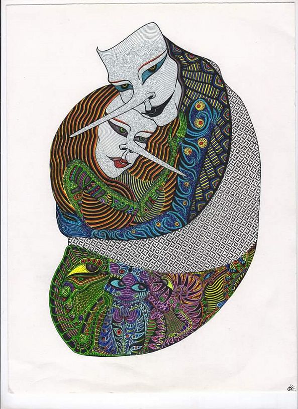 Couple-Mariam Chagelishvili