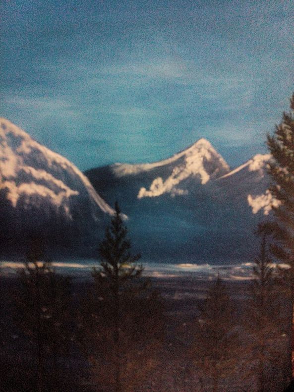 Snow mountains-Smita Urunkar
