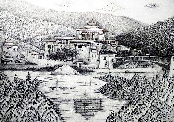 PUNAKHA DZONG -Manzil Lama