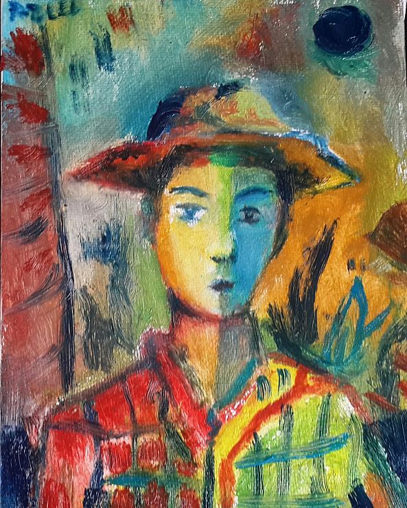 Retrato de Campesino-Aziel Barrientos