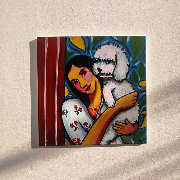 Rosibel y Bella (Cuarto Verde y Rojo)-Aziel Barrientos