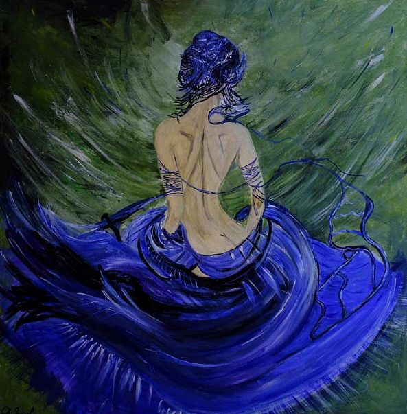 La danseuse bleue-Dominique Trezel