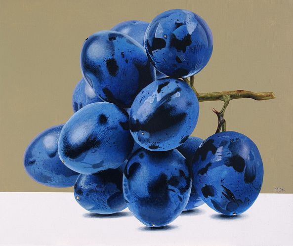 Blue Grapes-Dietrich Moravec