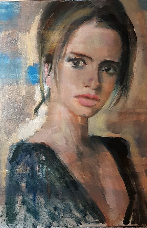Portretschilderij -Iliana Vaseva