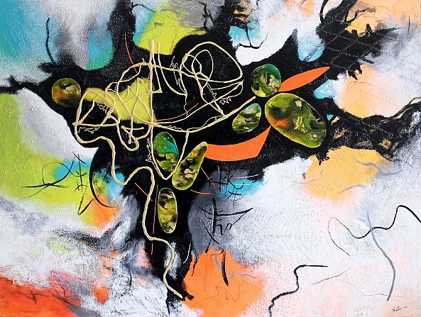 Kimono's Dance II-Nathalie  Marino