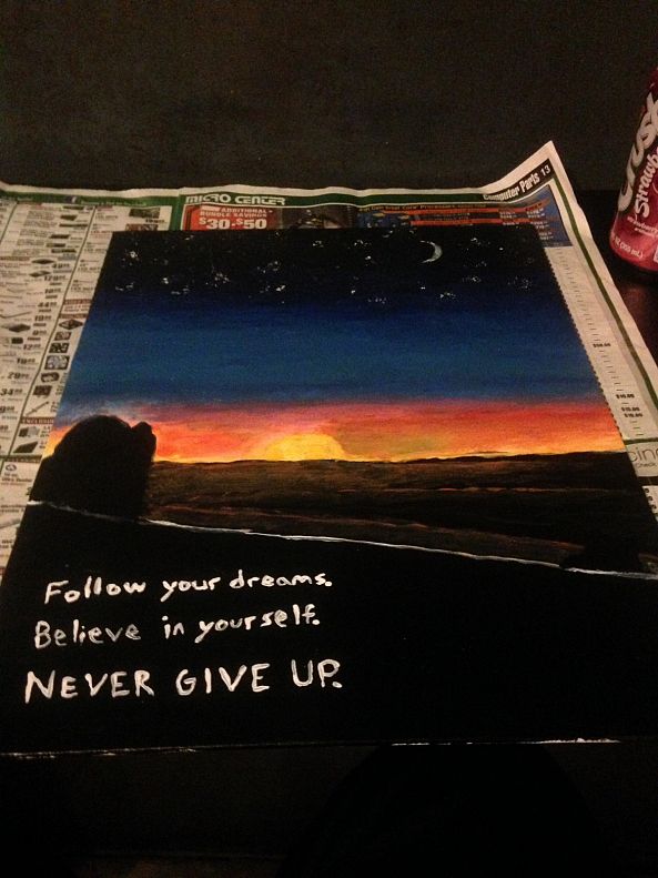 Never Give Up-Brian Majcher