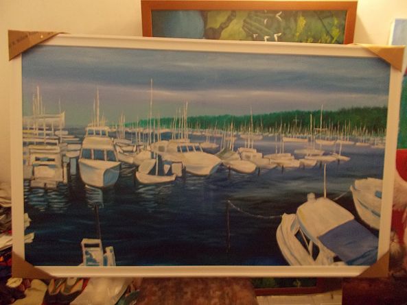 Yachts down the bay-Jason Hendrickson