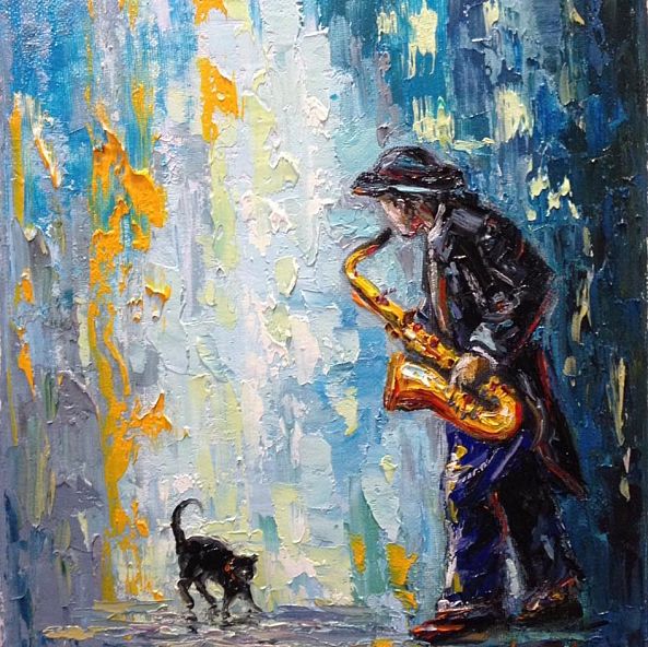 BLACK CAT BLUES-Sofia Mamali