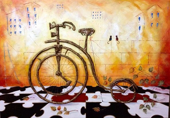 OLD BIKE-Sofia Mamali