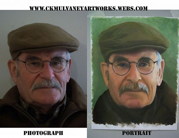 Oil Portrait Commission-Cynthia Mulvaney
